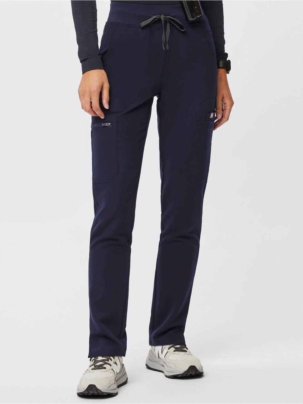 figs yola high rise slim scrub pant